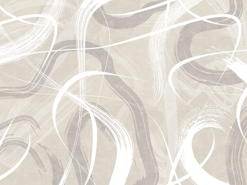 волнистые линии, бежевый, абстракция, изогнутые формы, мазки, светлые оттенки, движение, графика, текстура