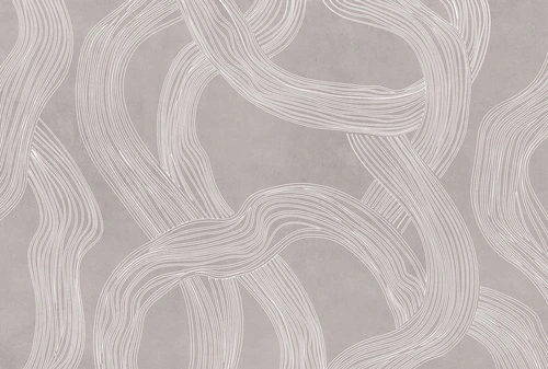 абстракция, пересечения, серо-коричневые, плавные линии, изгибы, фон, ритм, текстура, волны