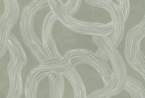 абстракция, пересечения, линии, ритм, фон, мятно-зеленые, изгибы, волны, текстура
