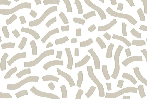 изогнутые элементы, белый фон, абстракция, фигуры, хаос, паттерн, бежевые, штрихи, геометрия