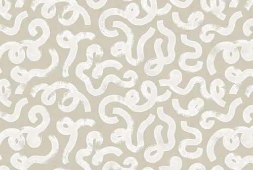 петли, мазки, светло-коричневый фон, абстракция, изгибы, хаос, узор, текстура, линии