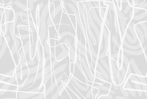 абстрактный рисунок, белые линии, серый фон, динамика, графика, хаотичные формы, современное искусство, текстура, мазки