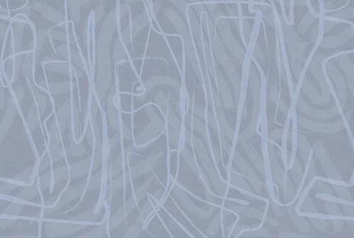 хаос, абстрактные линии, темно-синий фон, графика, современное искусство, текстура, случайные формы, мазки, светлые линии