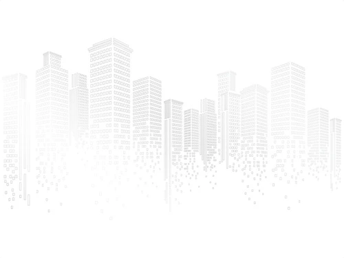 графика, серые, линии, геометрия, город, сити