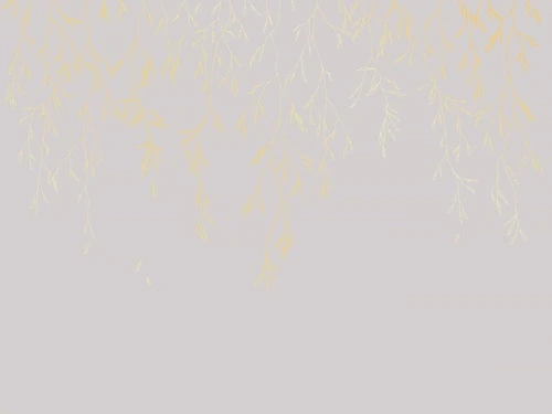 графика, линии, золотые линии, светлая, обои с золотыми линиями, с золотым рисунком, ветки, листья