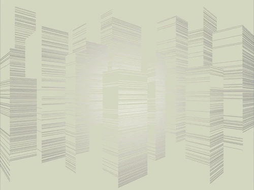 графика, с серебром, линии, зеленая, город, сити