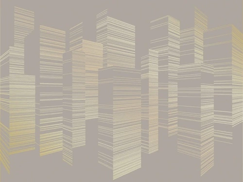 графика, город, сити, бежевые, коричневые, золотые линии, обои графикой