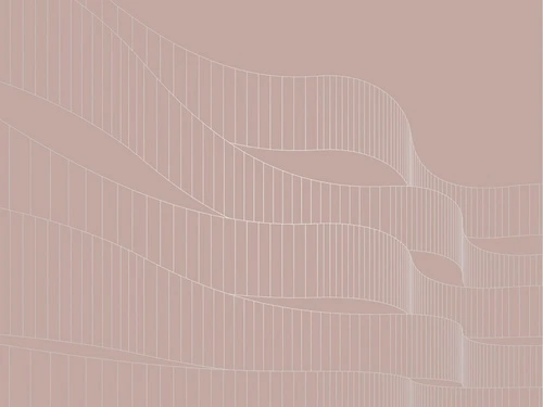 графика, розовая, линии, с серебром, лента