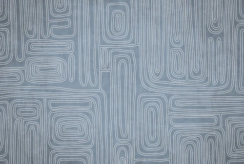 синие, абстракция, лабиринт, линии, графика, минимализм, фон, узор, современные, белые, стильные, для ванной, в кухню, для спальни, нейтральные