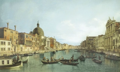 живопись, венецианский канал, гондолы, старинная архитектура, купол, классический стиль, Италия, ретро, исторический пейзаж, город на воде, пастельные тона, спокойствие, искусство, Европа, античные здания, путешествие во времени, венецианская лагуна, мосты, морская атмосфера, культурное наследие