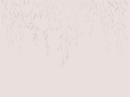 графика, розовая, светлая, с серебром, обои светлые с серебром, обои с серебром, ветки, листья