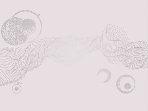 графика, белая, светлая, розовая, с серебром, вуаль, шары