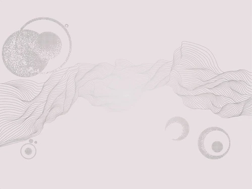 графика, белая, светлая, розовая, с серебром, вуаль, шары