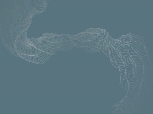 графика, с серебром, линии, вуаль, бирюзовые, темные