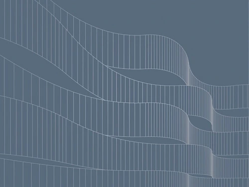 графика, с серебром, ленты, синяя, темная