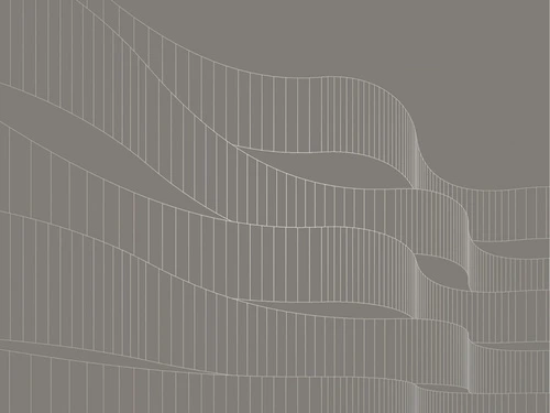 графика, с серебром, ленты, коричневая, темная