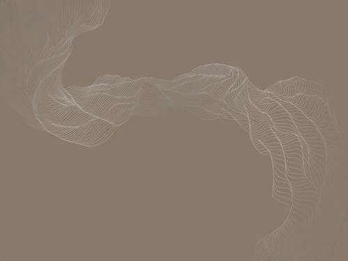 графика, с серебром, линии, серебряная, вуаль, в спальню, в гостиную, в гостиницу, темно коричневая, темная