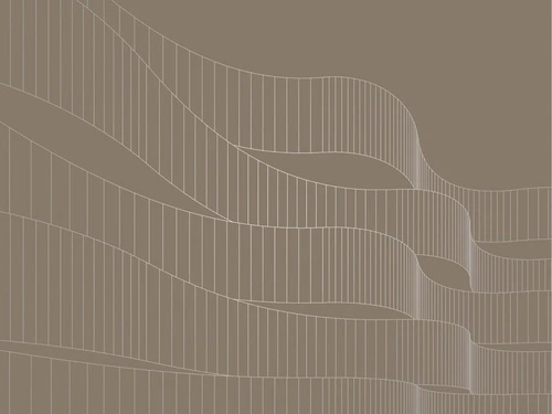 графика, с серебром, ленты, темно коричневая, темная