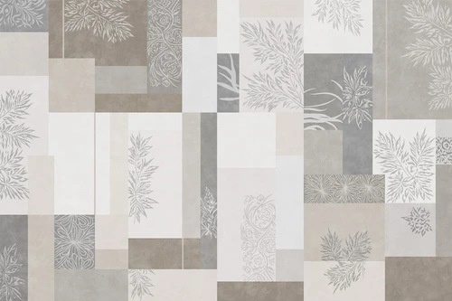 геометрия, геометрическая, растительная, с растительным орнаментом, бежевая, бежевые, светлые, прямоугольники