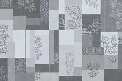 геометрия, геометрическая, растительная, с растительным орнаментом, серые