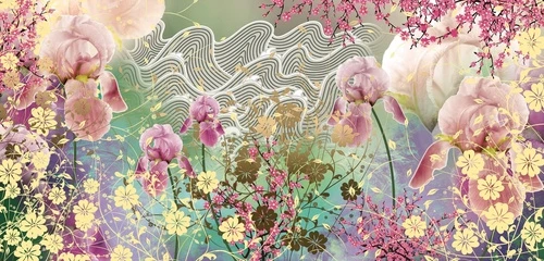 цветы, разные цветы, полевые цветы, розовая, разноцветные