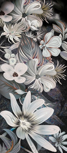 цветы, белые