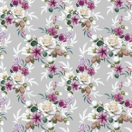 цветы, на сером фоне