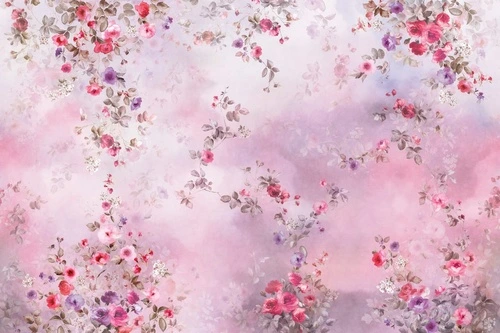 цветы, пионы, сиренево-розовая