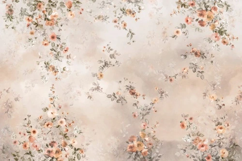 цветы, пионы, бежевые, бежево-розовая