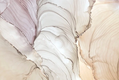 флюиды, серо-бежевая, бежевые, с сиреневым