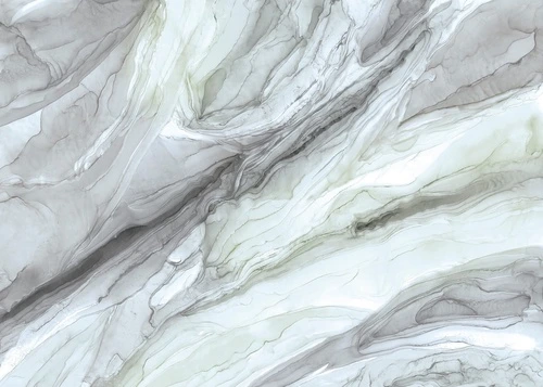 флюиды, бело-серая, разводы