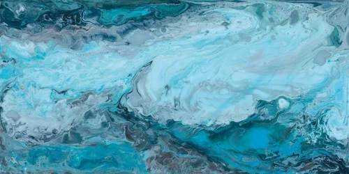 флюиды, сине-голубая, синий