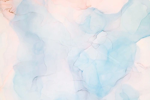 флюиды, желто-голубая, светлые, нежные, голубая