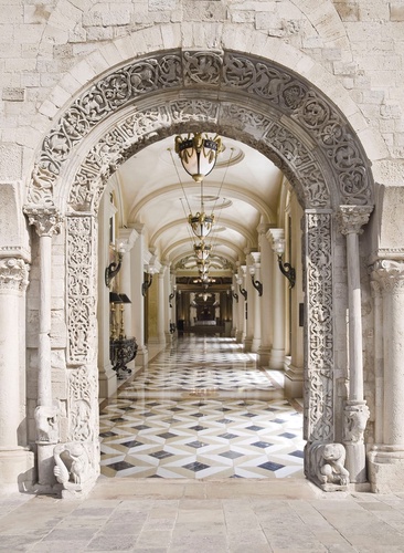 классика, архитектура, арка, коридор, расширяющие пространство