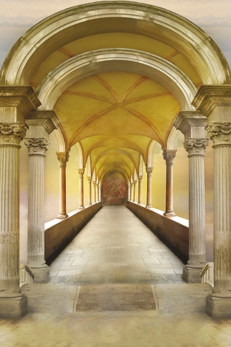 классика, архитектура, колоннада, во дворце