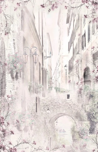 в стиле прованс, светлый прованс, вертикальные, улица, расширяющие пространство