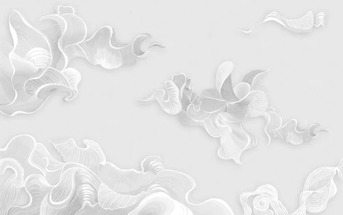 графика, серая, вуаль, воздушные