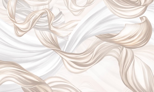 графика, вуаль, серо-бежевая