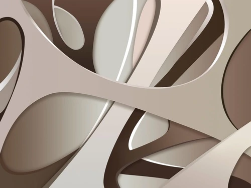 графика, бежевые, геометрия