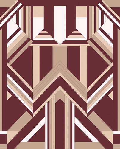геометрия, бежево-коричневая