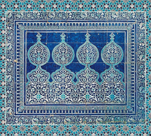 в гостиницу, восточные, синий, серый