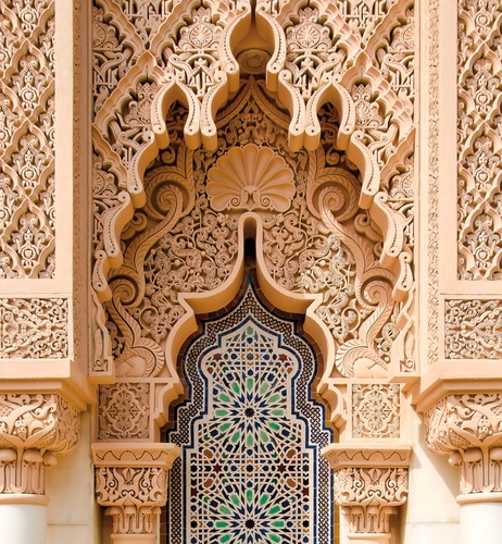 в гостиницу, восточные, светло коричневая