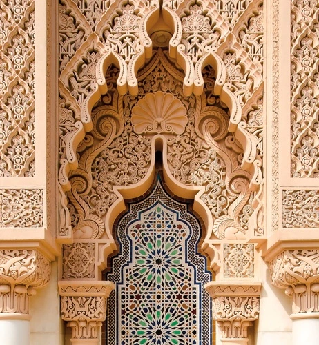 в гостиницу, восточные, светло коричневая