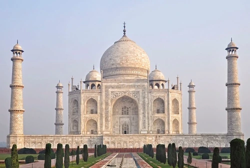 пейзаж, восточные, белые