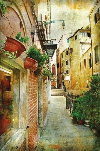 улочки, европейские