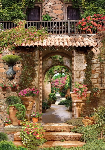 улочки, европейские, арки, дорожка