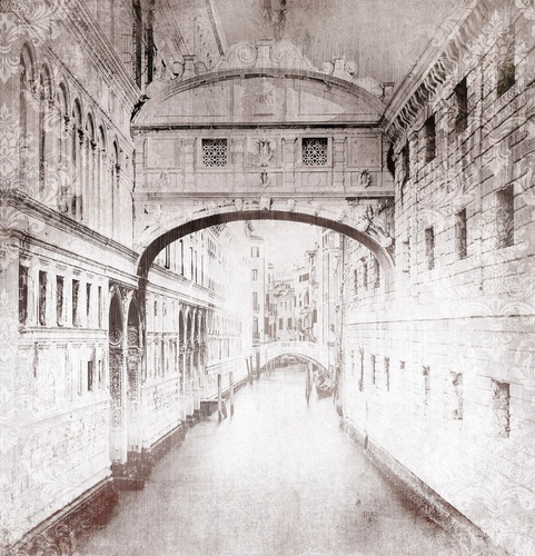 улочки, венеция, мост