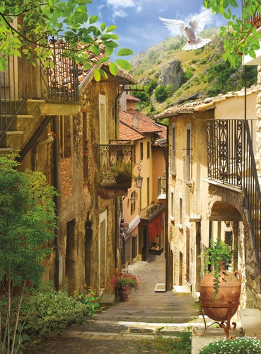 улочки, европейские, средиземноморские