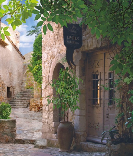 улочки, европейские, зеленые