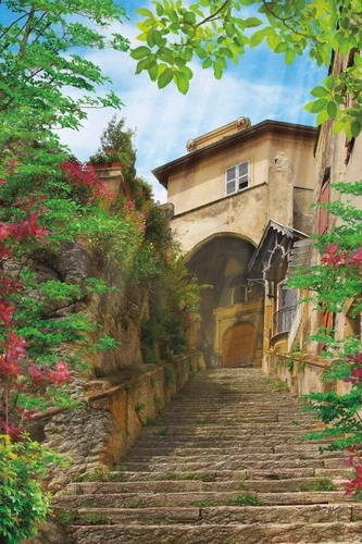 улочки, европейские, лестница наверх